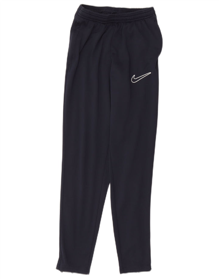 Pantaloni de trening NIKE Dri Fit Graphic pentru bărbați, poliester mici, albastru