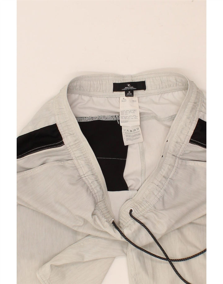 Pantaloni scurți sport RIP CURL pentru bărbați, alb, mediu, poliester color bloc