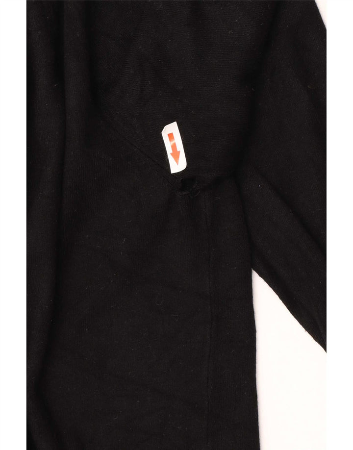 Pulover cardigan pentru femei Zara UK 14 mare negru