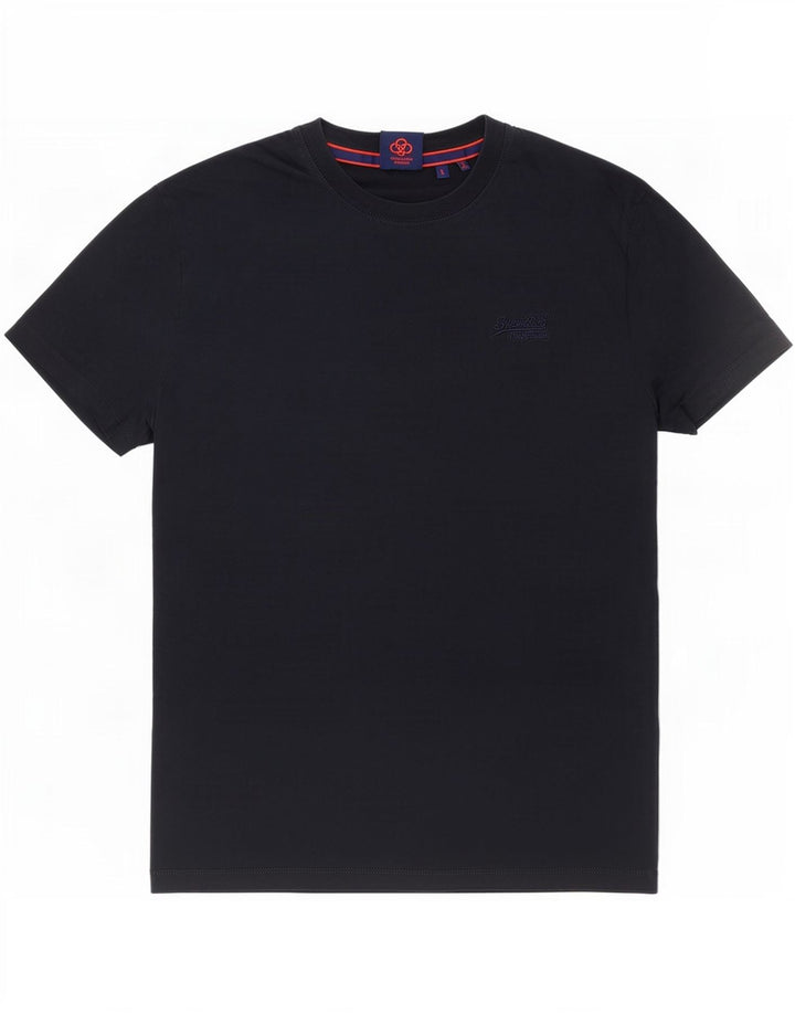 Tricou Superdry pentru bărbați Top mare din bumbac bleumarin