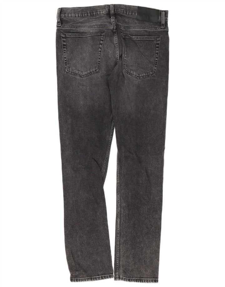 Blugi slim pentru bărbați Calvin Klein W32 L32 bumbac gri