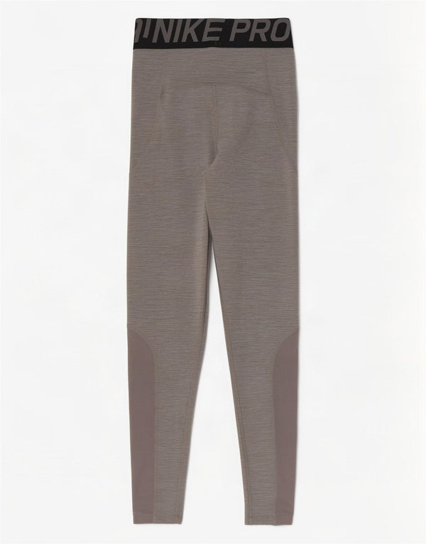 Leggings cu grafică Nike Dri Fit pentru femei UK 4 XS Poliester cu pături gri