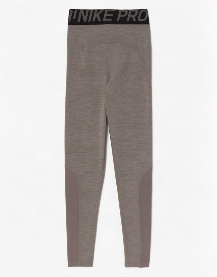 Leggings cu grafică Nike Dri Fit pentru femei UK 4 XS Poliester cu pături gri