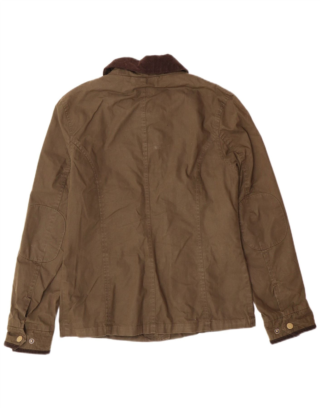 JACK WILLS Jachetă utilitare pentru femei UK 8 Small Kaki Bumbac