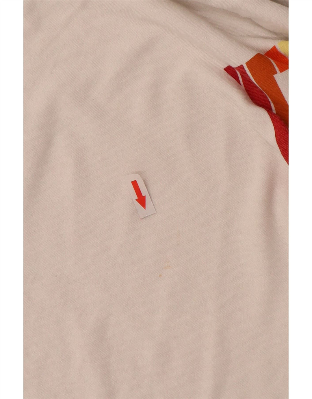 Tricou grafic LEVI'S pentru femei Top UK 10 Small White Bumbac