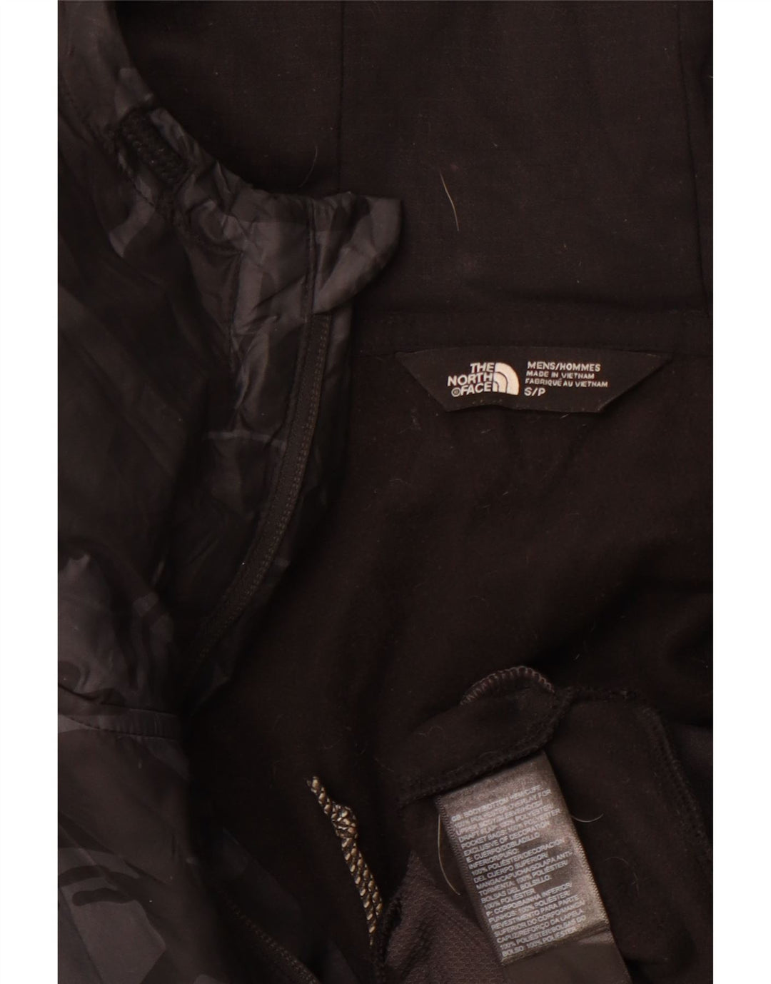 The NORTH FACE Pulover pentru bărbați, cu grafică, cu fermoar, sport, negru