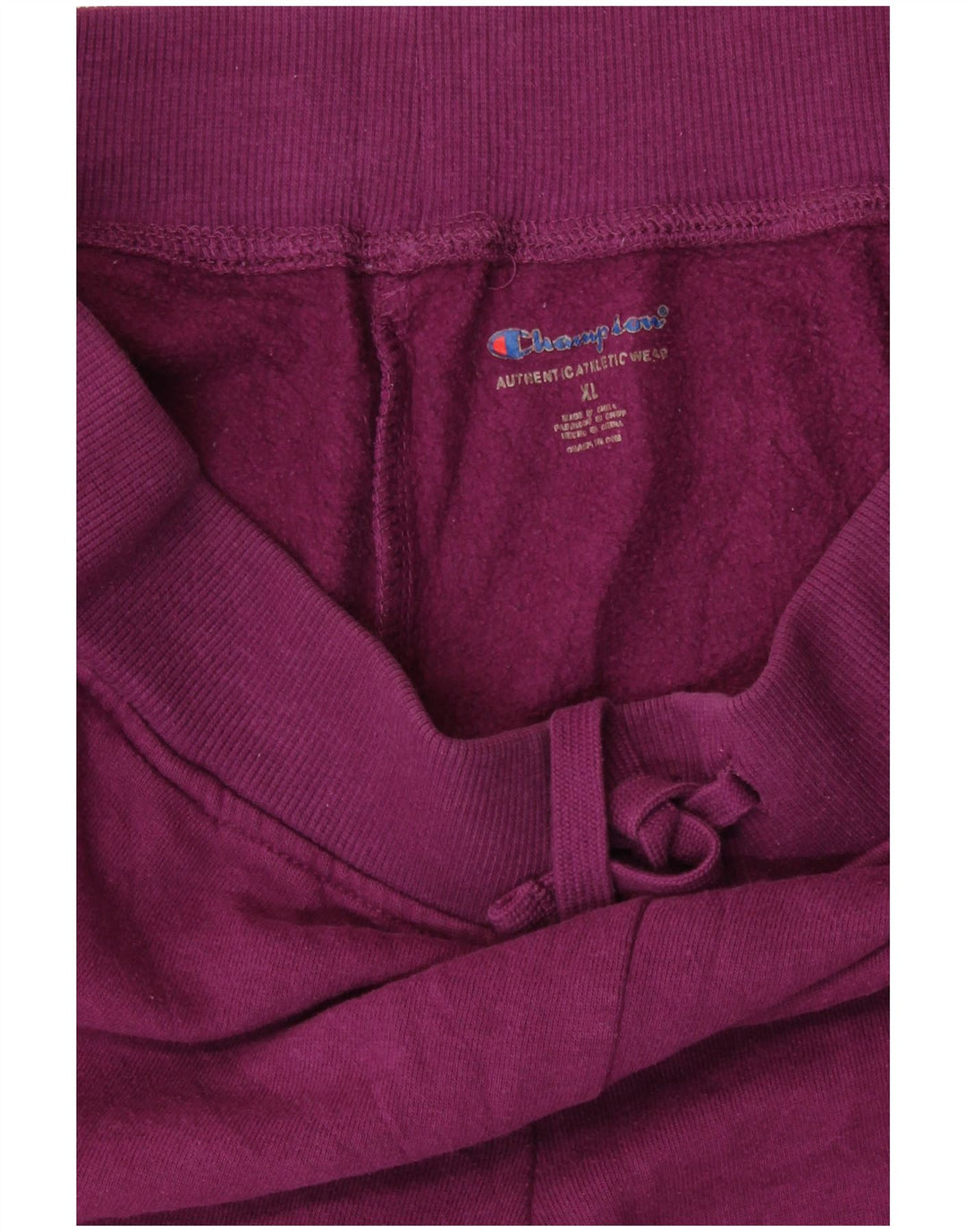 Pantaloni de trening grafic pentru femei CHAMPION Pantaloni de jogging UK 18 XL Bumbac violet