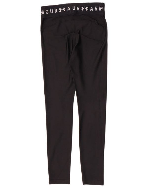 Leggings grafic Under Armour pentru femei Heat Gear UK 12 Medium Black