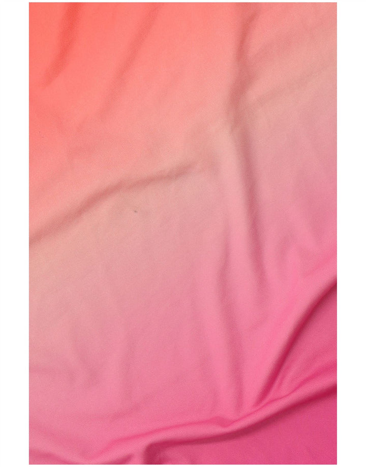 Top tricou FILA pentru femei UK 12 Medium Pink Colorblock