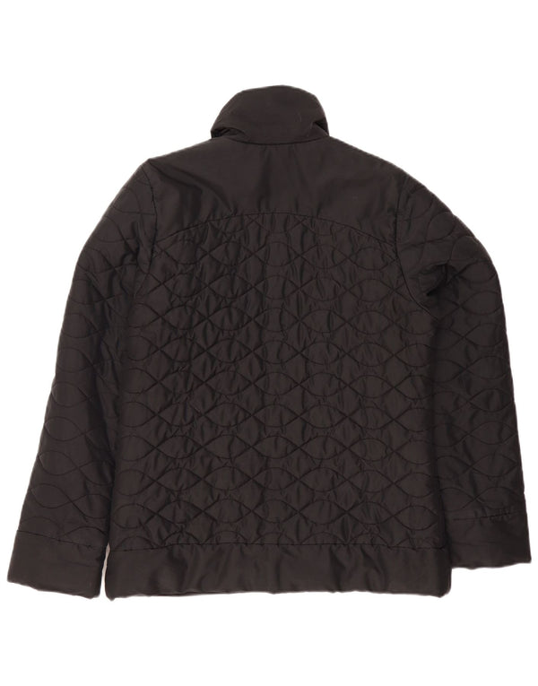Jachetă matlasată Adidas pentru femei UK 12 Medium Black Poliester