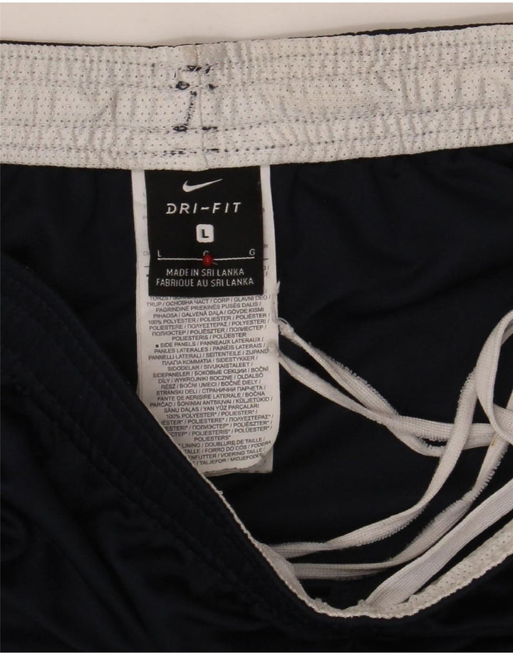 Pantaloni scurți sport Nike Dri Fit pentru bărbați, mari, albastru, poliester