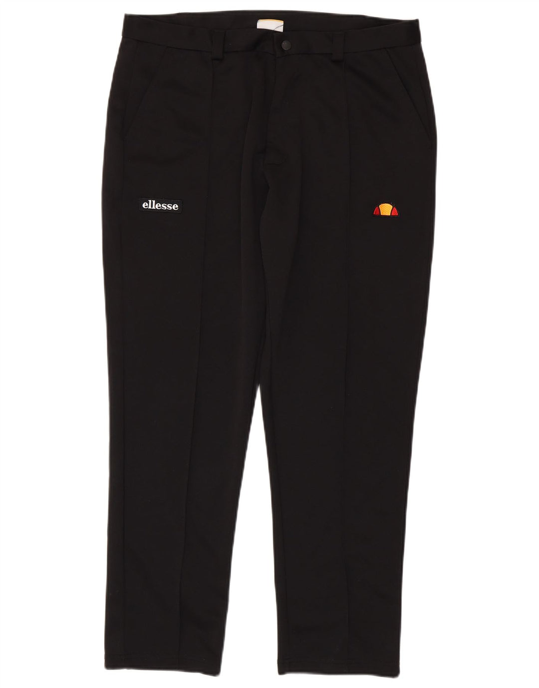 Pantaloni chino slim pentru bărbați Ellesse XL W38 L28 Poliester negru