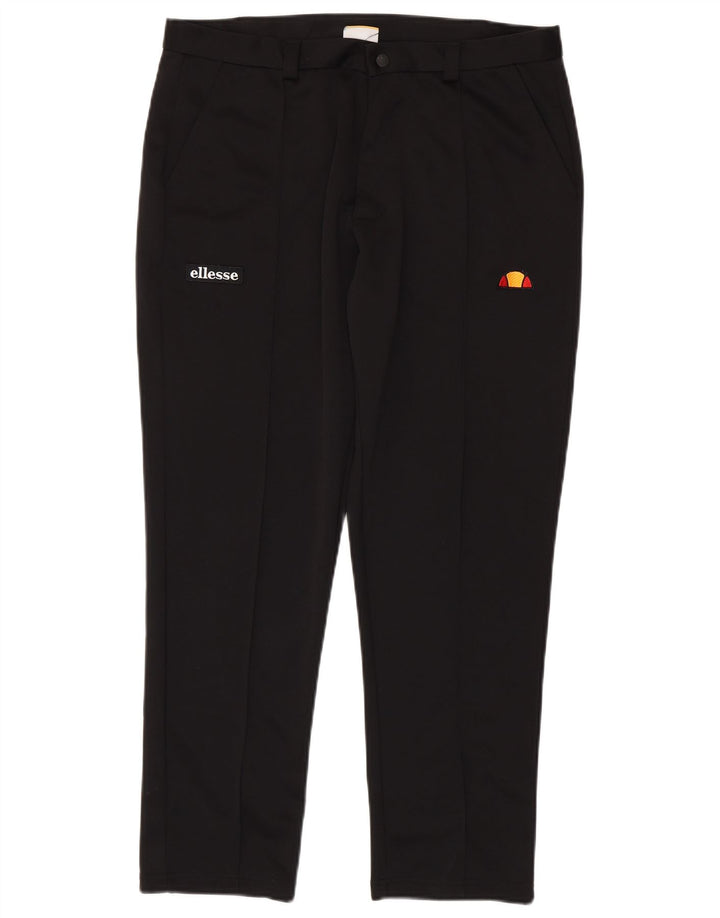 Pantaloni chino slim pentru bărbați Ellesse XL W38 L28 Poliester negru