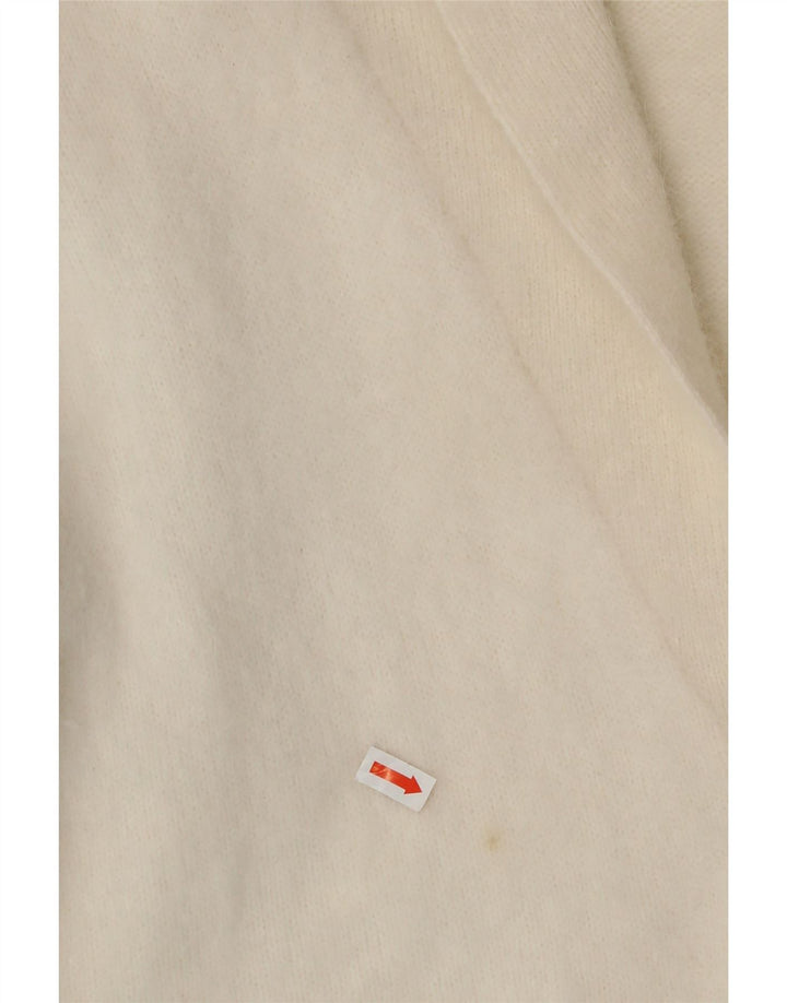 Pulover bolero pentru femei Monsoon UK 16, mare, alb de angora