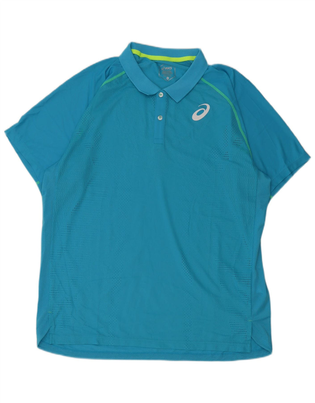 Tricou polo Asics pentru bărbați XL, poliester albastru