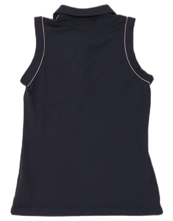 Chervo Tricou polo fără mâneci pentru femei IT 40 Small Bleumarin Poliamidă Sport