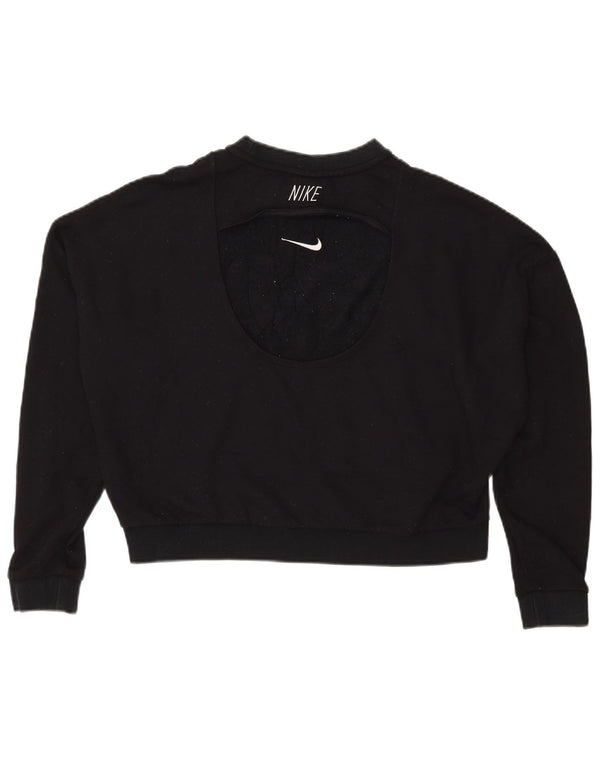 Pulover de hanorac supradimensionat pentru femei Nike UK 18 XL Poliester negru