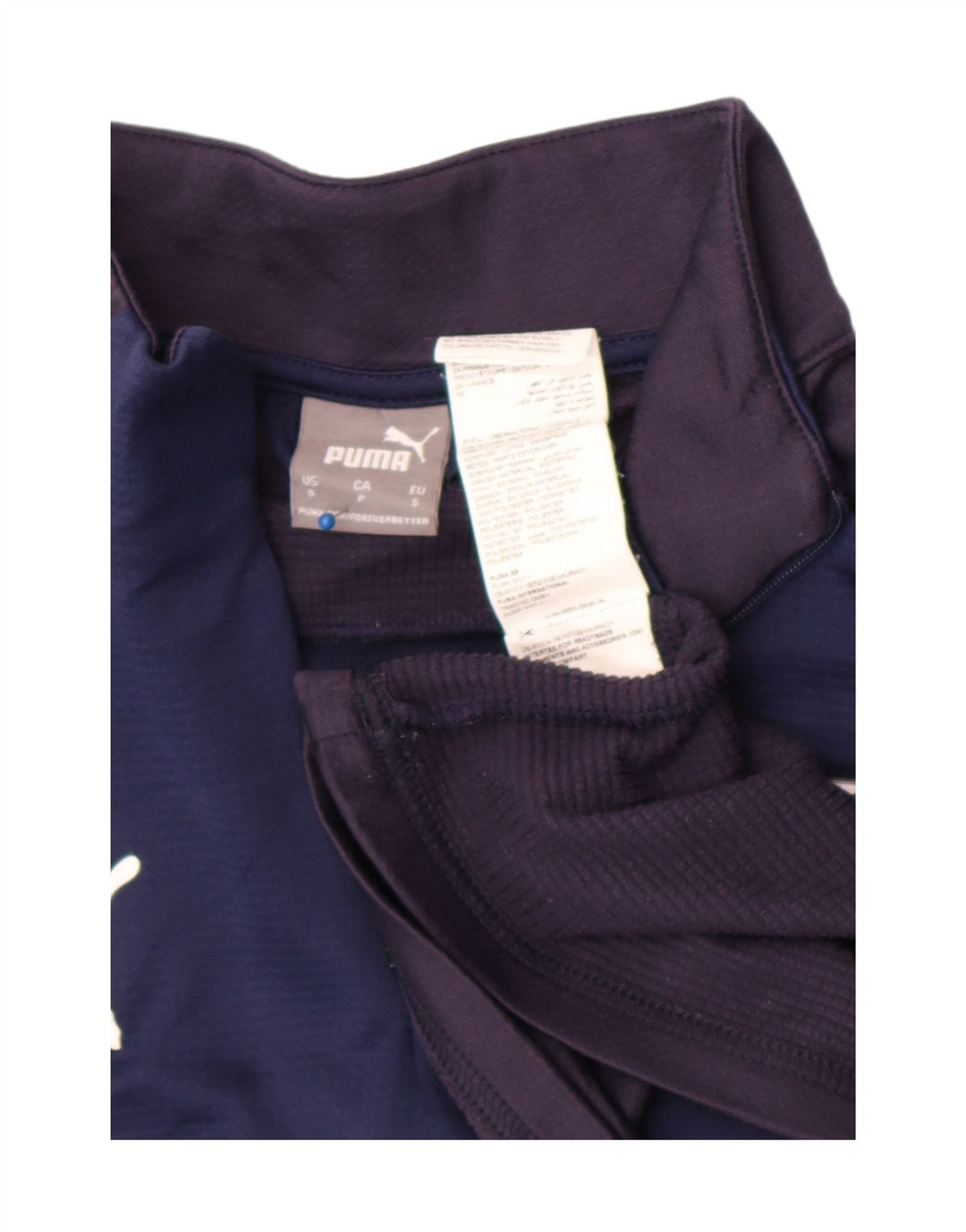 Trening pentru bărbați Puma Graphic Pullover Top mic, bleumarin, color block