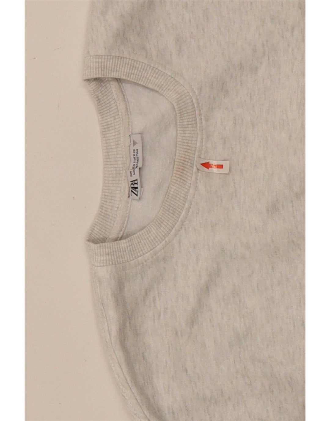 Pulover oversize pentru femei Zara UK 10 Mic, gri, pete