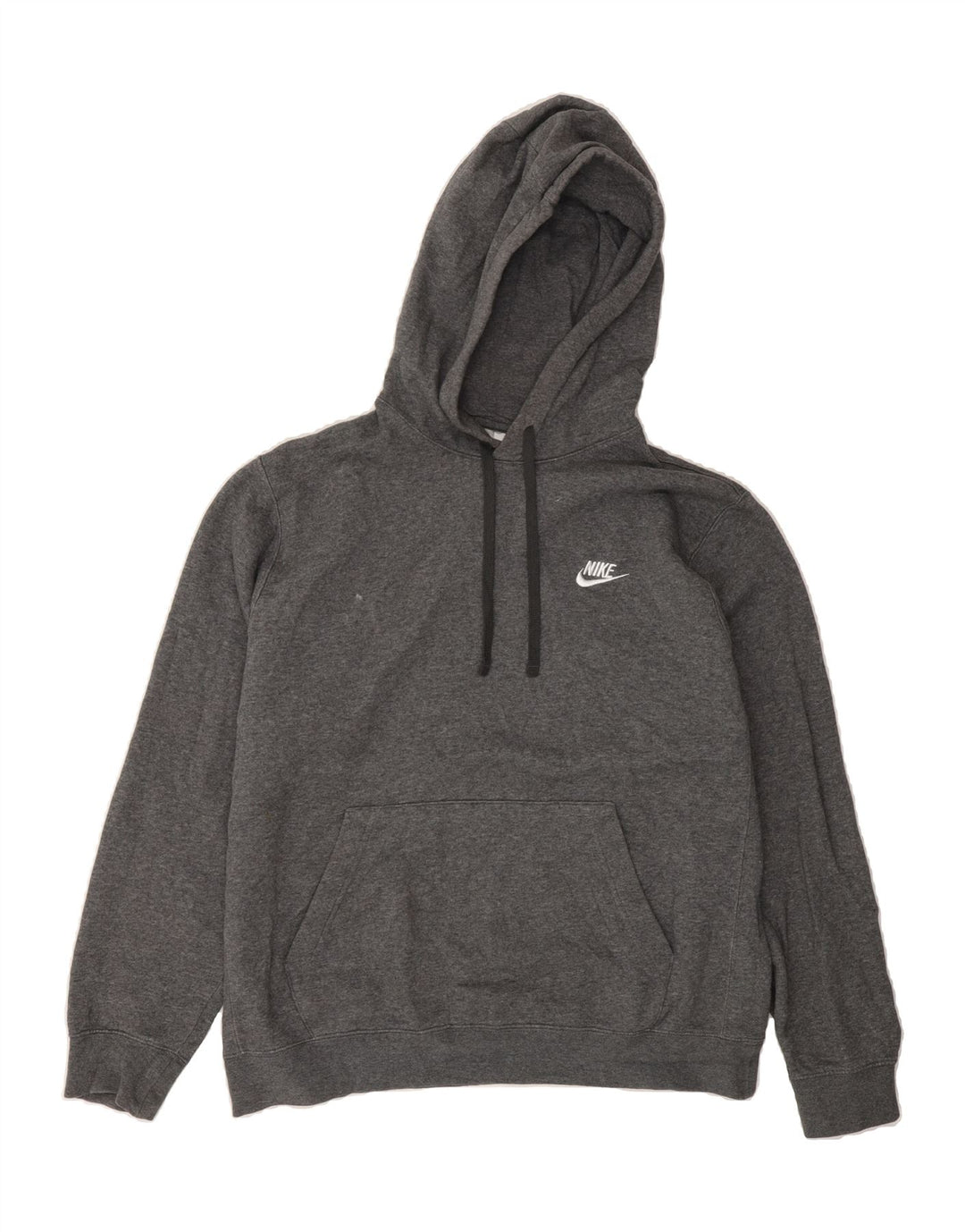 NIKE Mens Hoodie Jumper Medium Grey Cotton Vintage Nike and Second-Hand Nike from Messina Hembry 