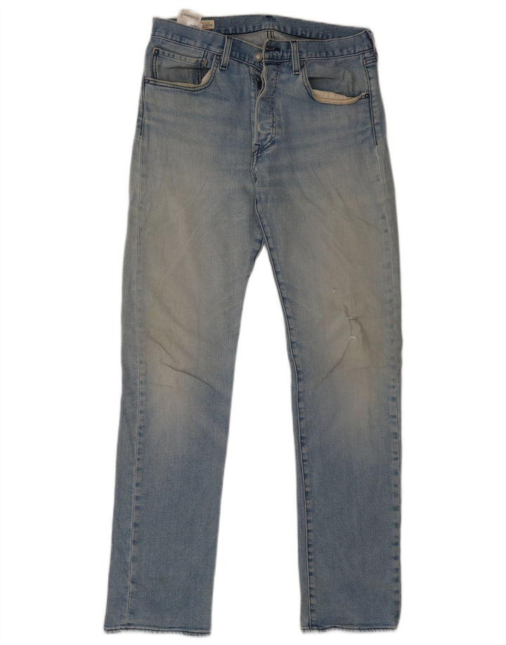 Blugi drepți distressed 501 Levi's pentru bărbați L31 L34 Bumbac albastru