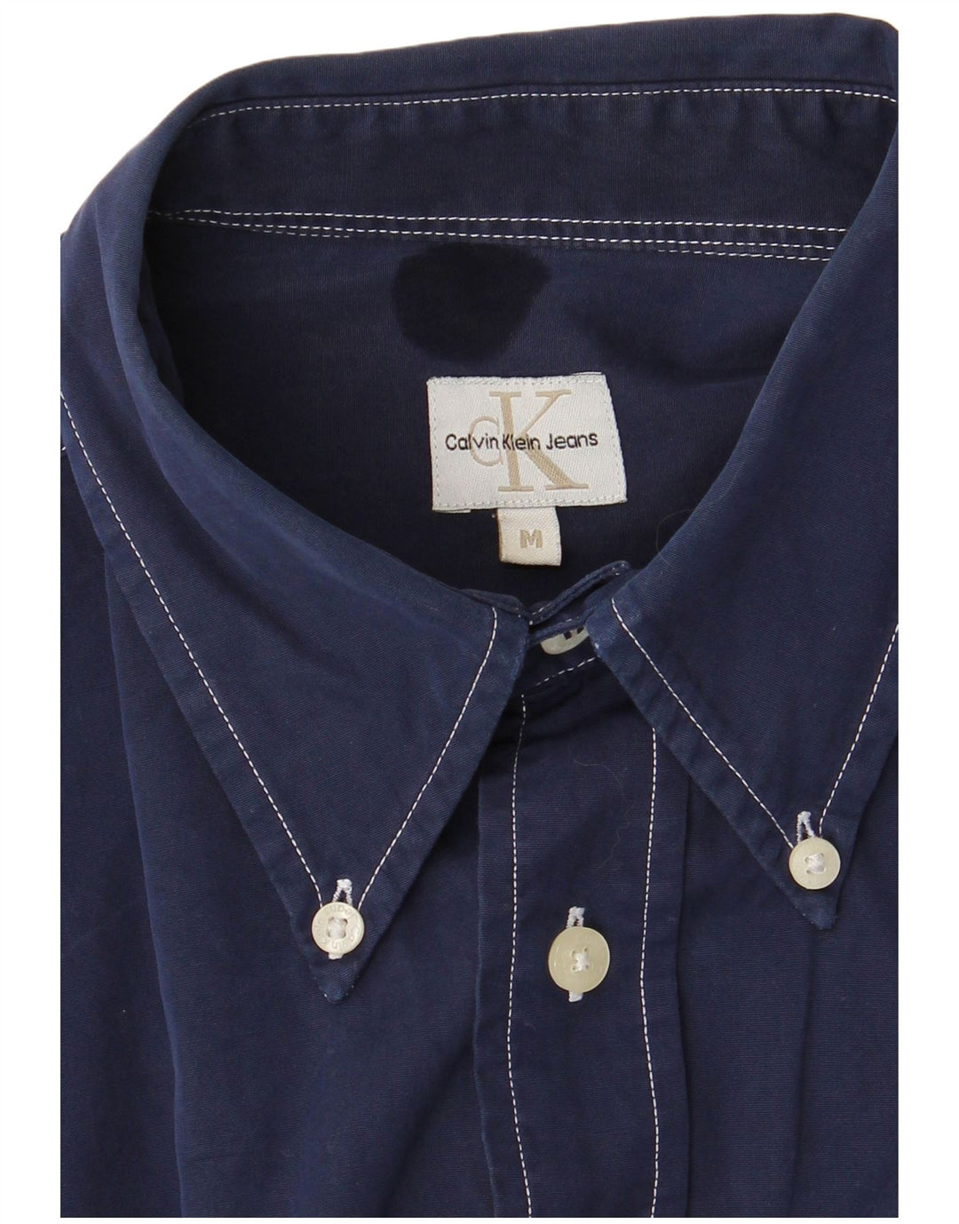 Cămașă pentru bărbați Calvin Klein Jeans, albastru bleumarin mediu