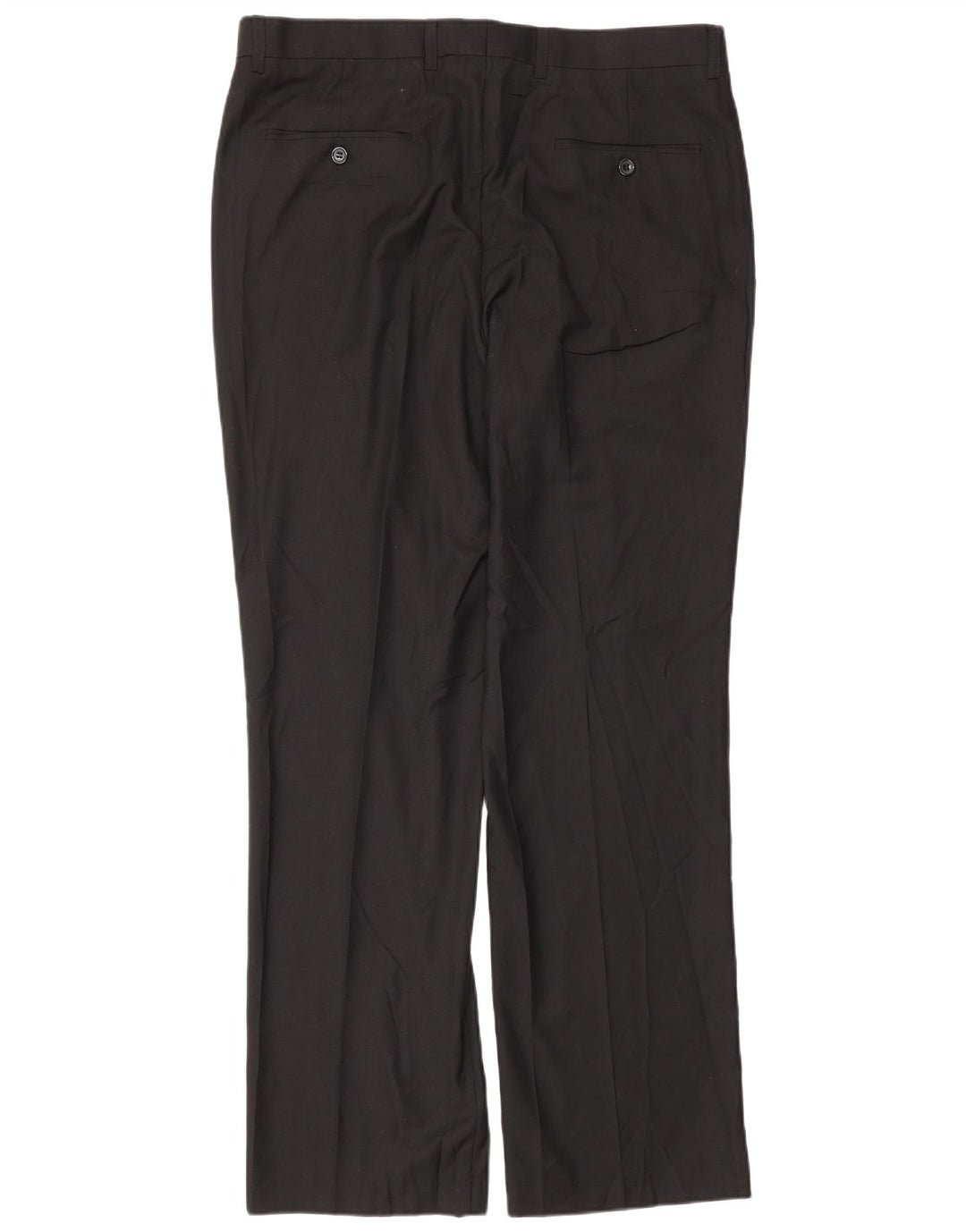 Pantaloni drepți pentru bărbați Pierre Cardin L36 L32 Poliester negru