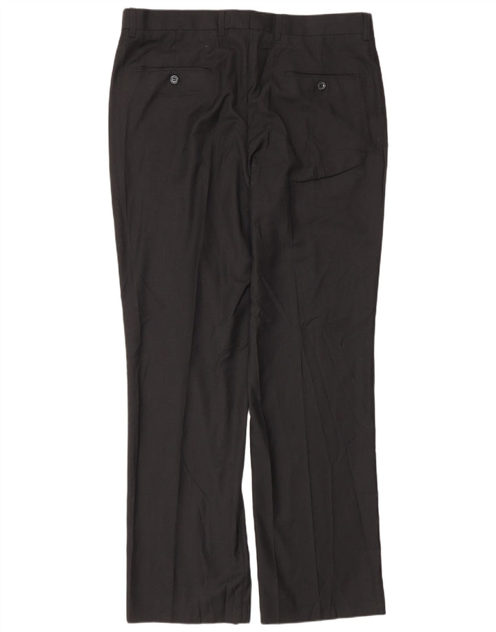 Pantaloni drepți pentru bărbați Pierre Cardin L36 L32 Poliester negru