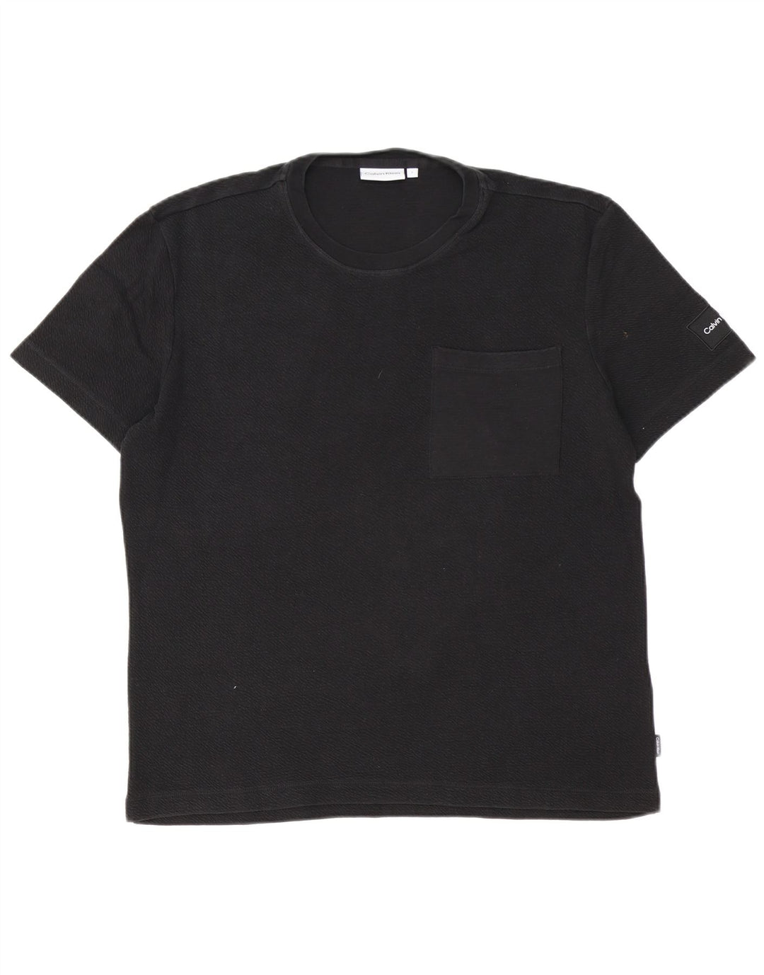 Tricou Calvin Klein pentru bărbați Top mare din bumbac negru