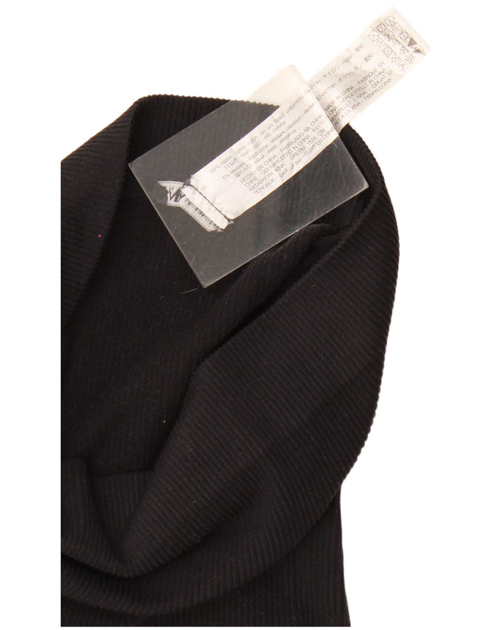 Fusta Maxi Femei Zara Mică W26 Nylon Negru