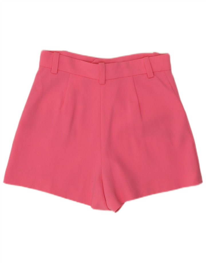 Pantaloni scurți casual pentru femei Zara Medium W28 Poliester roz