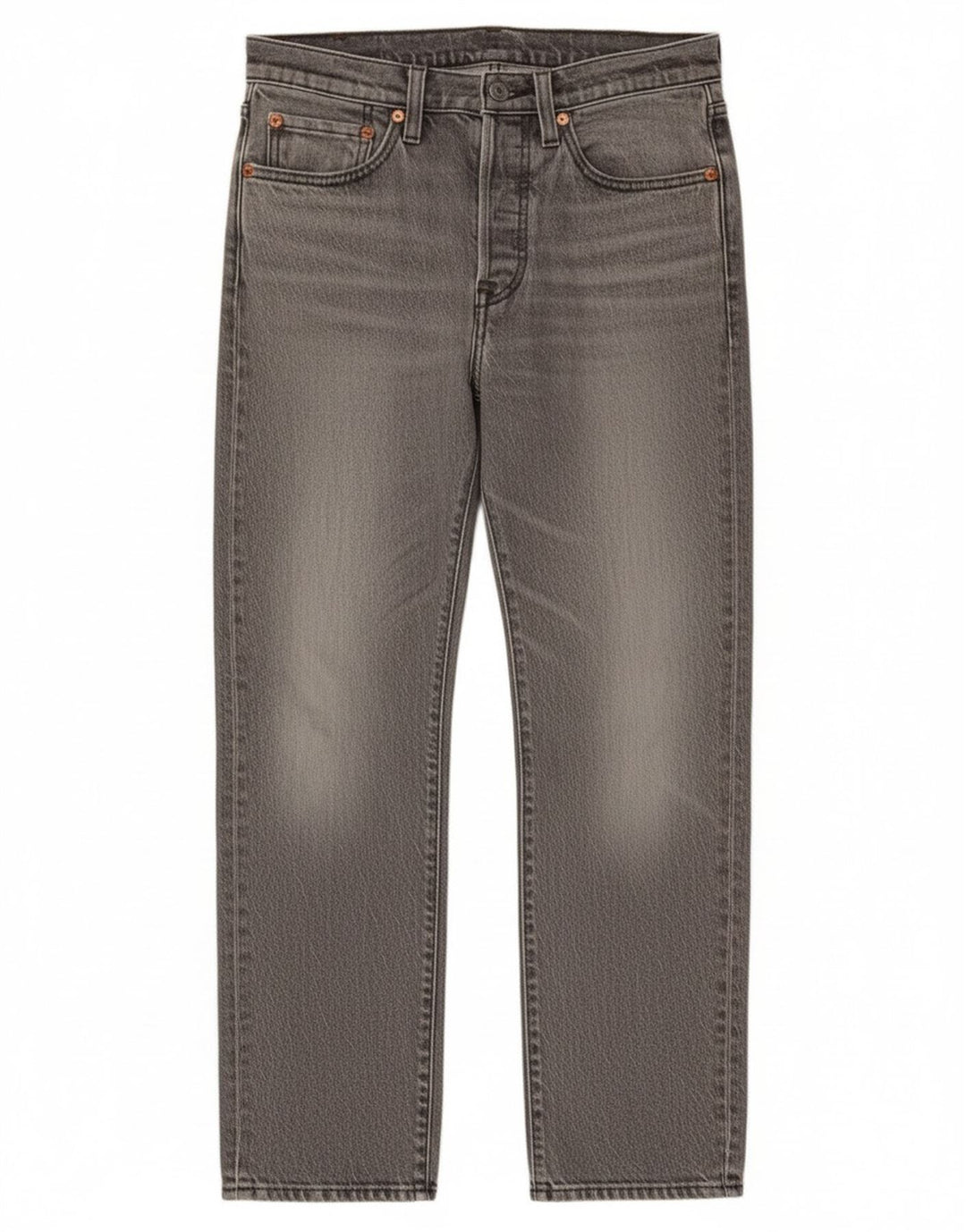Blugi drepti 501 pentru femei Levi's W27 L28 bumbac gri