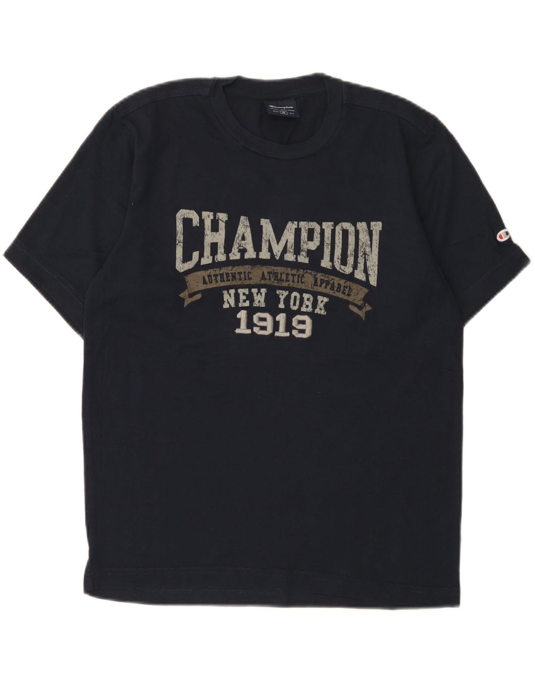 Tricou grafic Champion pentru femei Top UK 14 Medium Bleumarin