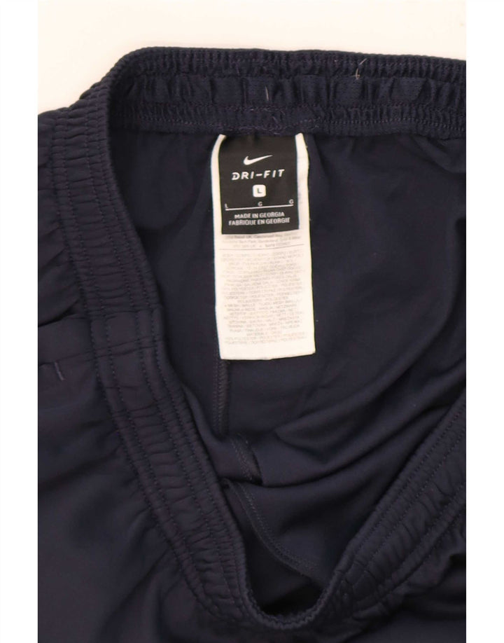 Pantaloni de trening Nike Dri Fit pentru bărbați, mari, bleumarin, poliester color bloc