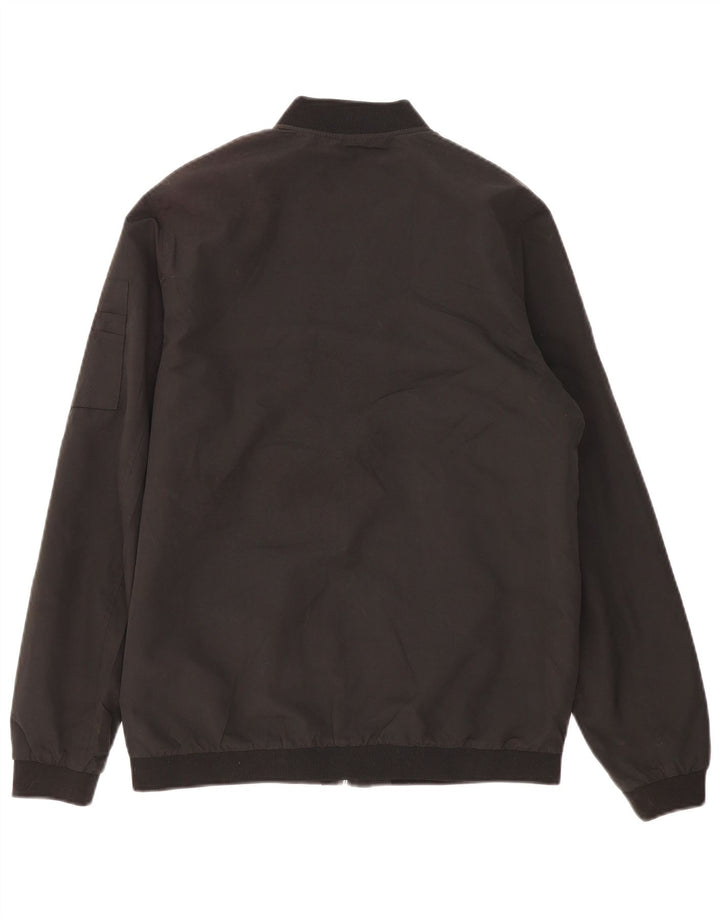 Jack & Jones Jachetă Bomber pentru băieți 15-16 ani poliester negru