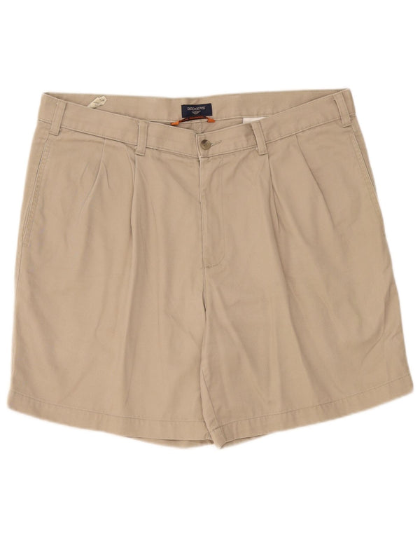Pantaloni scurți chino pegged Dockers pentru bărbați W36, mari, bej, bumbac