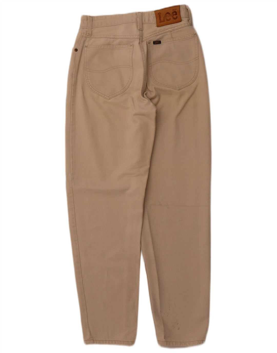 Blugi conici LEE pentru femei cu talie înaltă W26 L28 bej