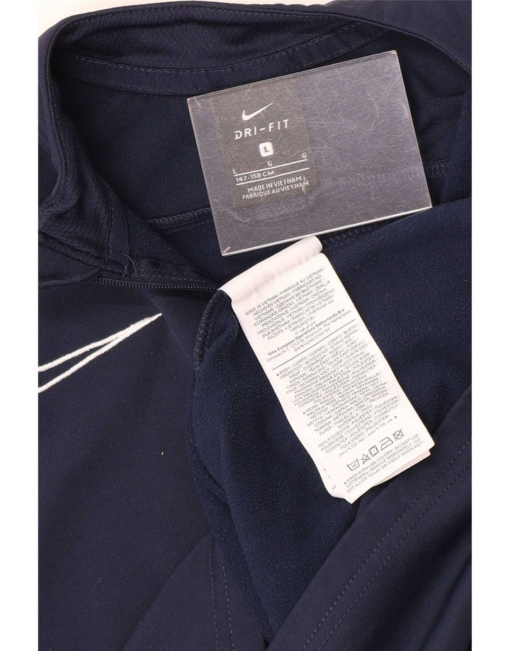 Trening pentru băieți Dri Fit Pullover Top 12-13 ani, mare, bleumarin