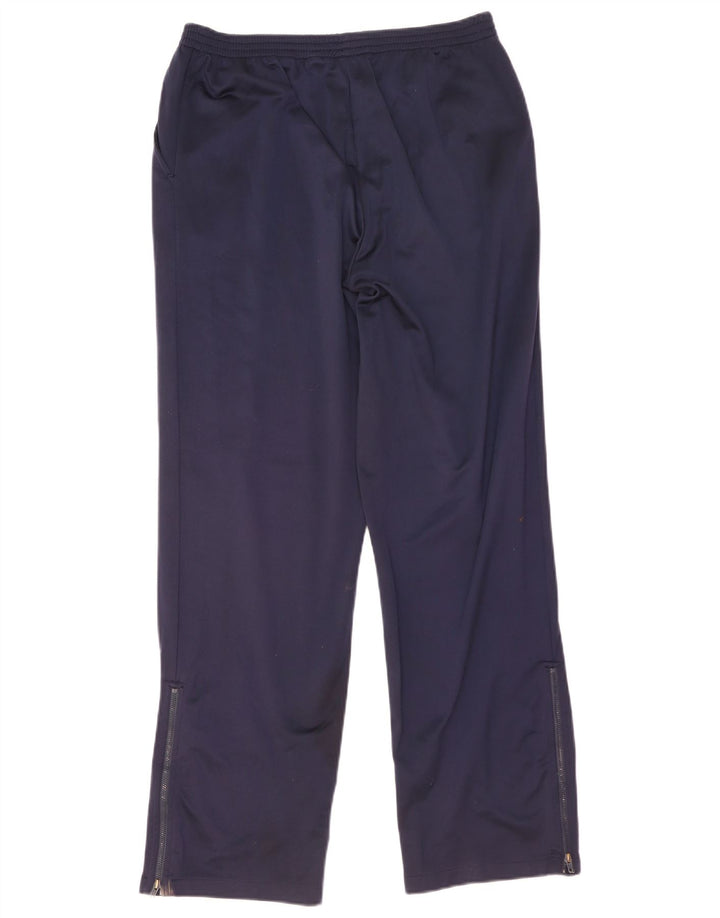 Pantaloni de trening Fila pentru bărbați, poliester mediu bleumarin