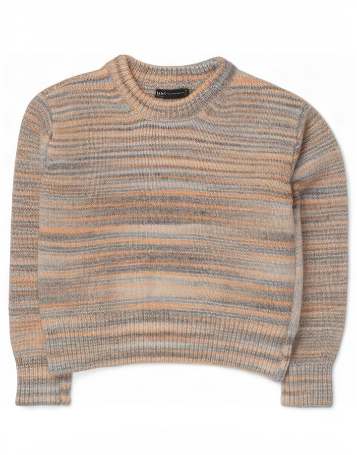 Pulover pentru femei Marks & Spencer cu decolteu cu barca UK 14 Medium Multicolor