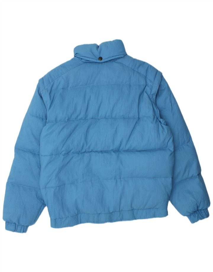 Jachetă căptușită cu glugă pentru bărbați MC Ross IT 46 Small Blue Poliamidă