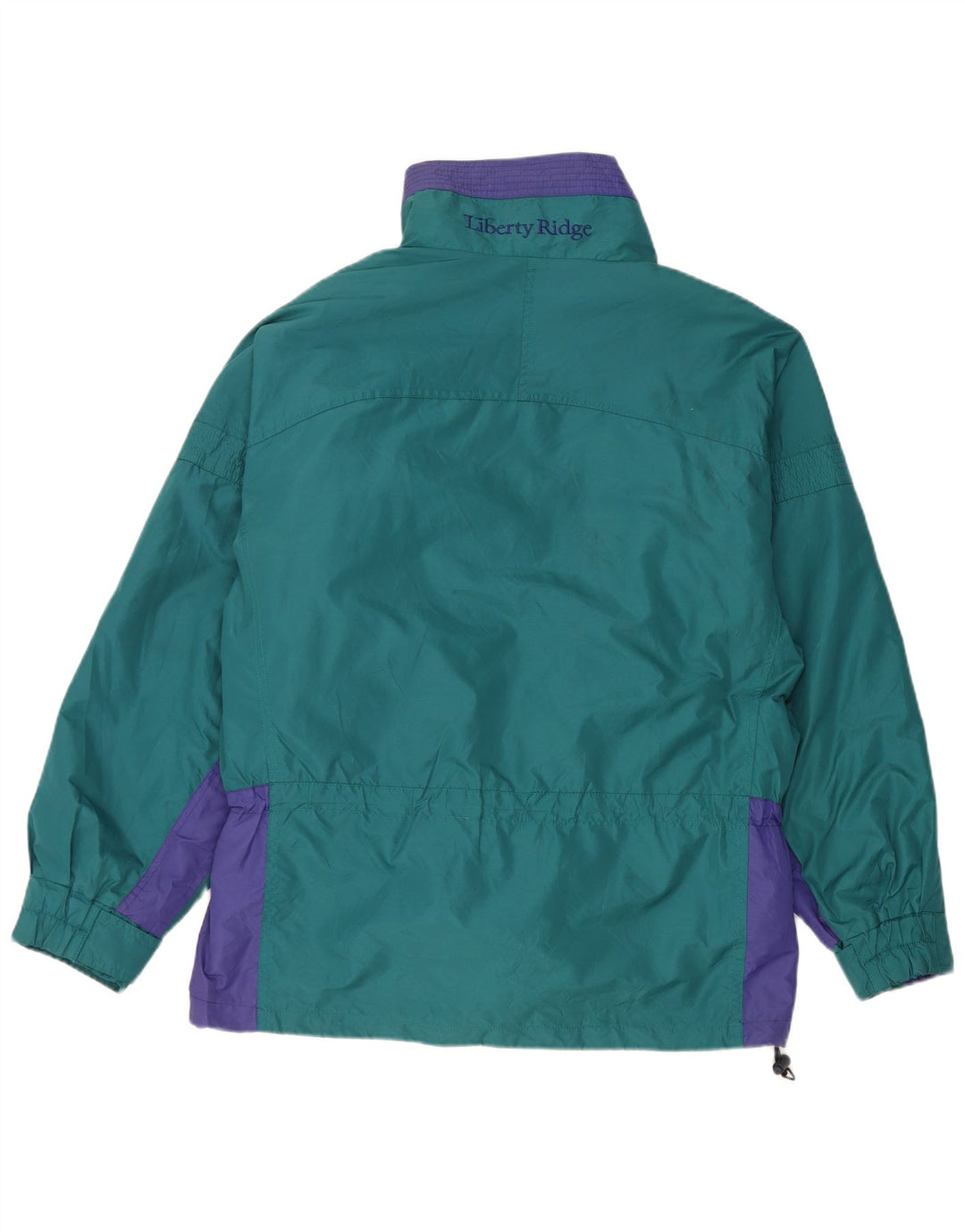 Jachetă reversibilă supradimensionată Columbia pentru femei UK 14 Medium Green Colorblock