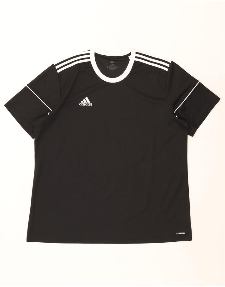 Tricou pentru bărbați Adidas Aeroready Top 2XL poliester negru