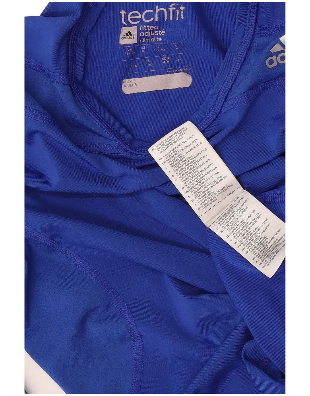 Adidas baieti Climalite Top cu maneca lunga 11-12 ani poliester albastru