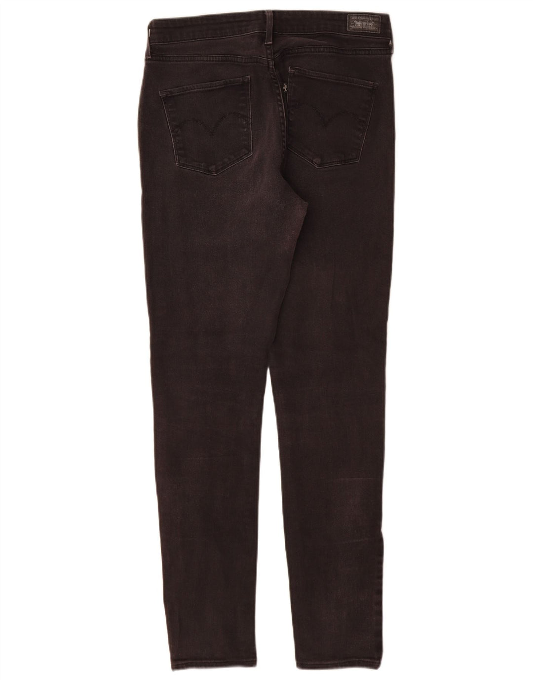 Blugi skinny pentru femei cu talie înaltă Levi's W29 L31 gri