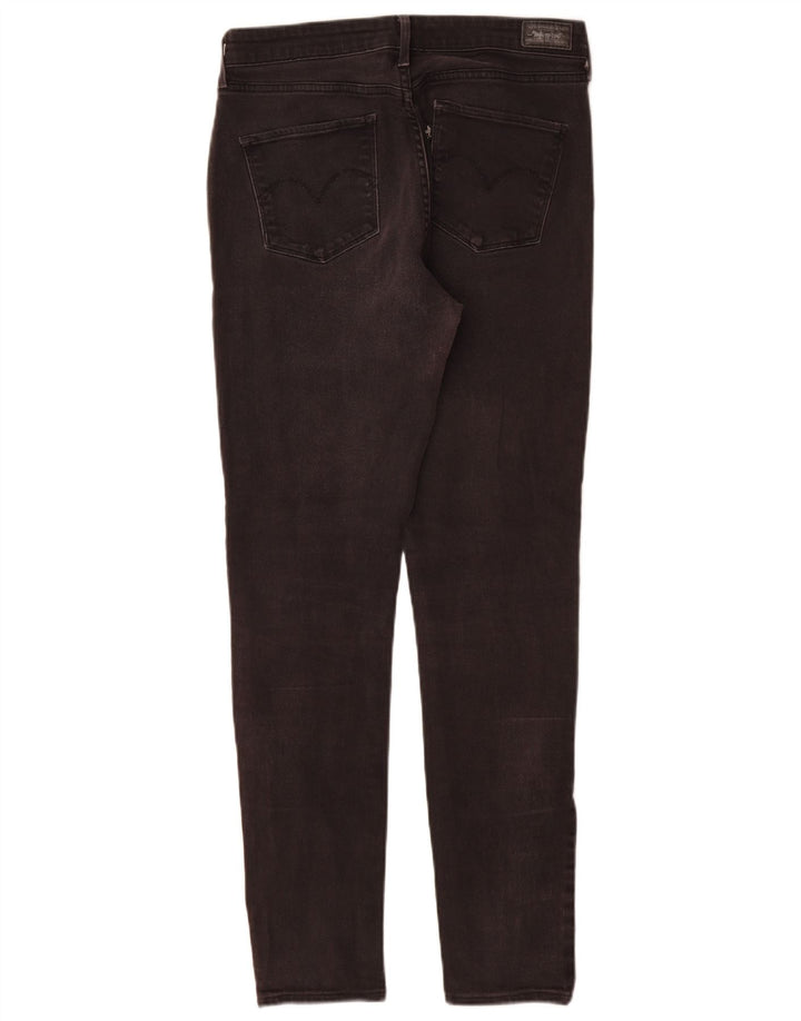 Blugi skinny pentru femei cu talie înaltă Levi's W29 L31 gri