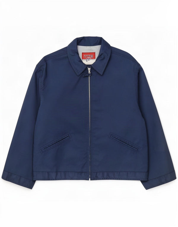 Bomber Vintage pentru femei UK 14 Medium Bleumarin