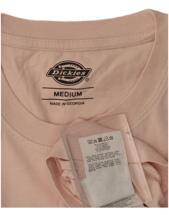 Tricou pentru bărbați Dickies Top din bumbac roz mediu