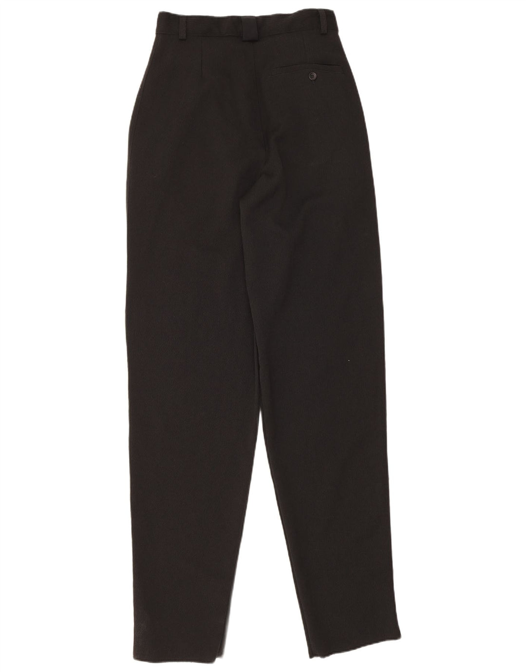 Pantaloni de costum vintage pentru femei IT 44 Medium L26 L35 Poliester negru