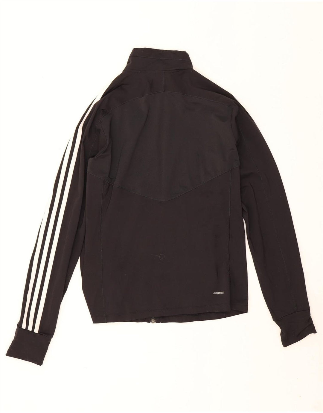 Jachetă de top pentru trening Climacool pentru femei, Marea Britanie 8/10, nailon mic, negru
